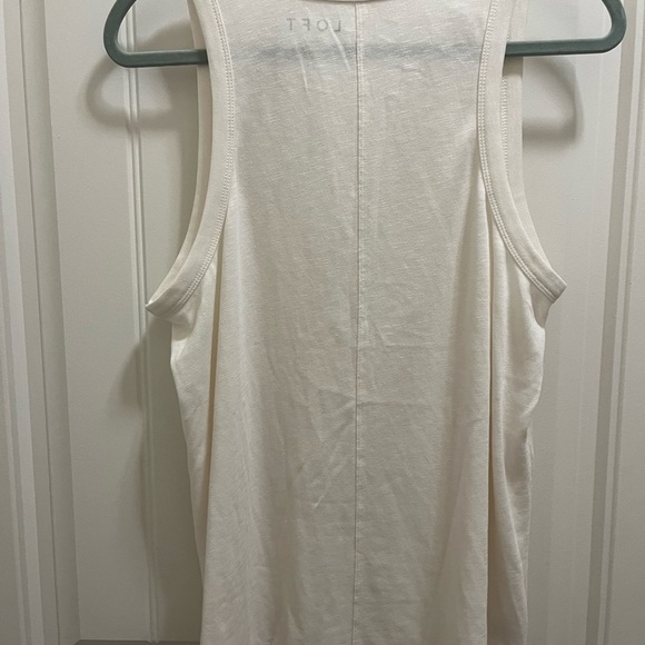 NWT Loft Racerback Tank Top - Picture 3 of 3